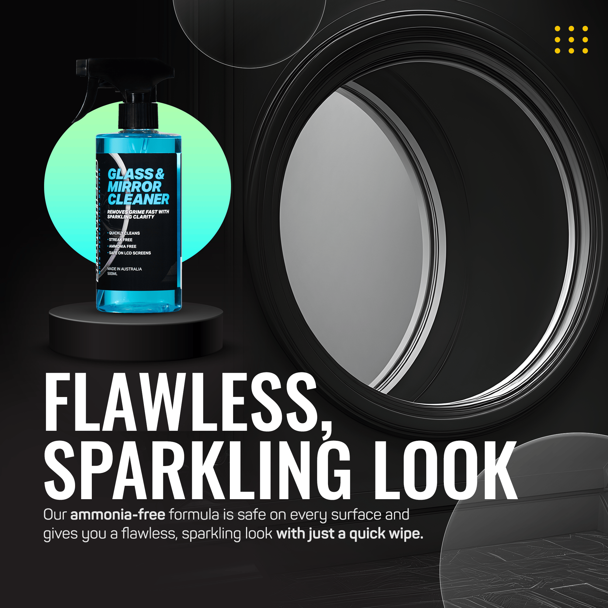 GLASS & MIRROR CLEANER