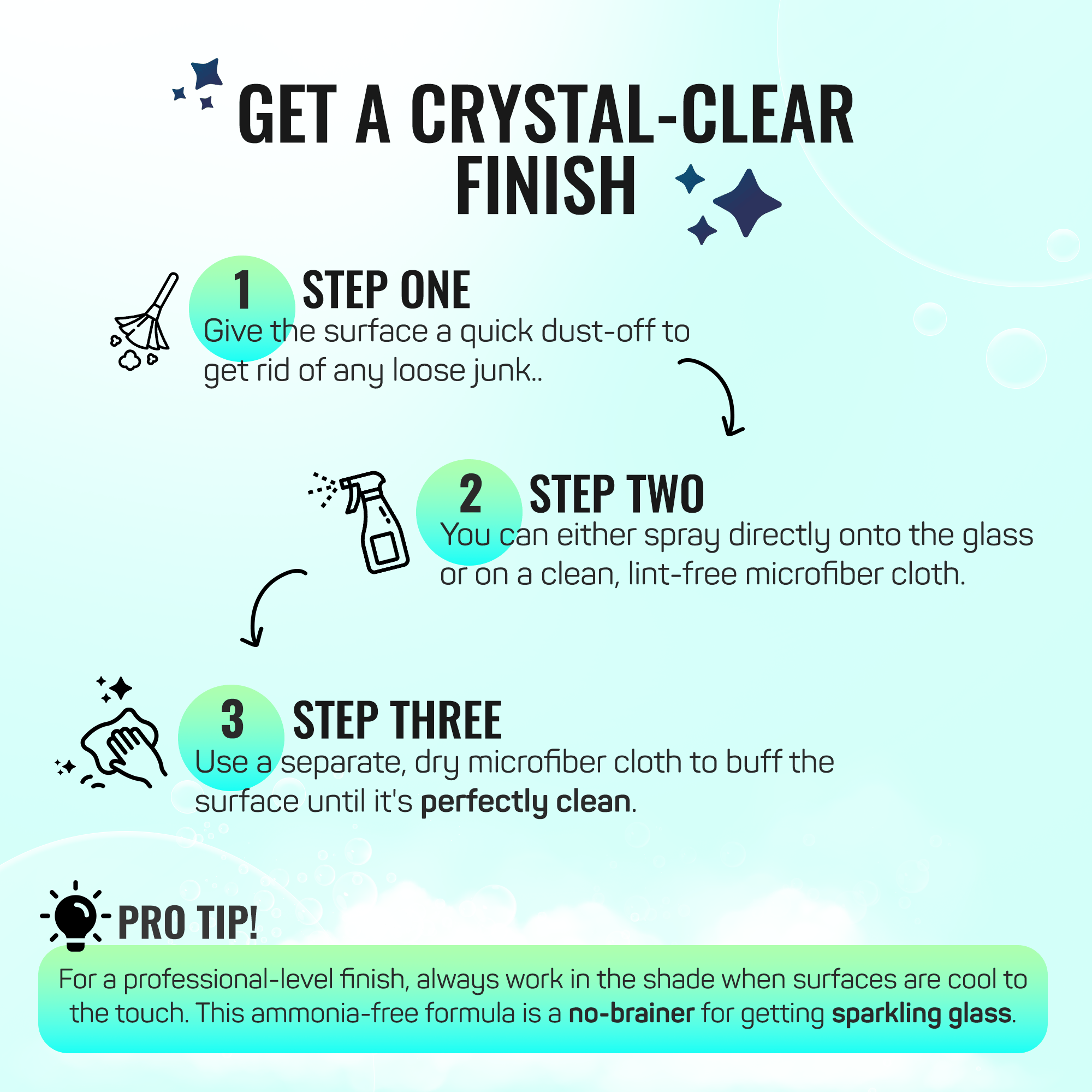 GLASS & MIRROR CLEANER