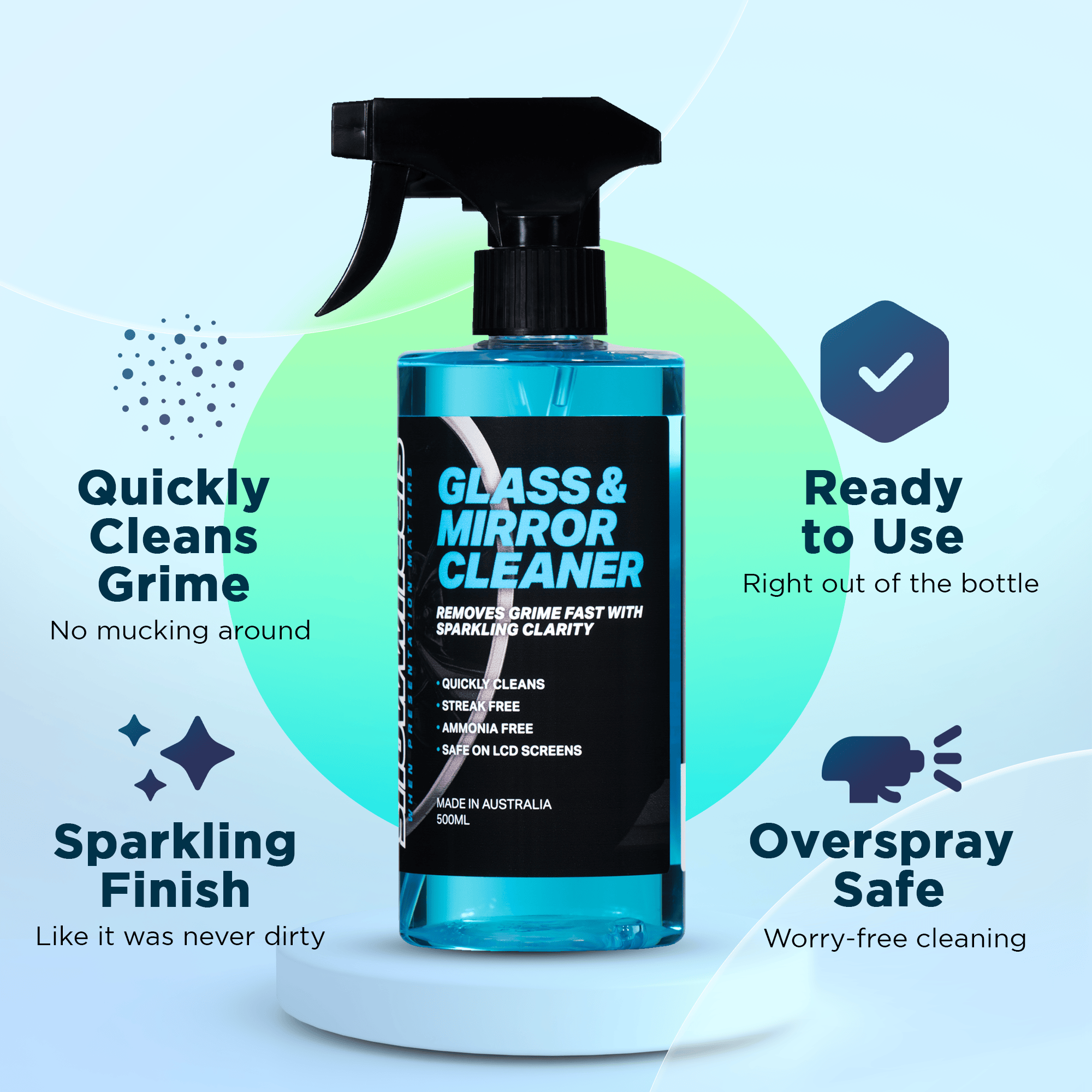 GLASS & MIRROR CLEANER