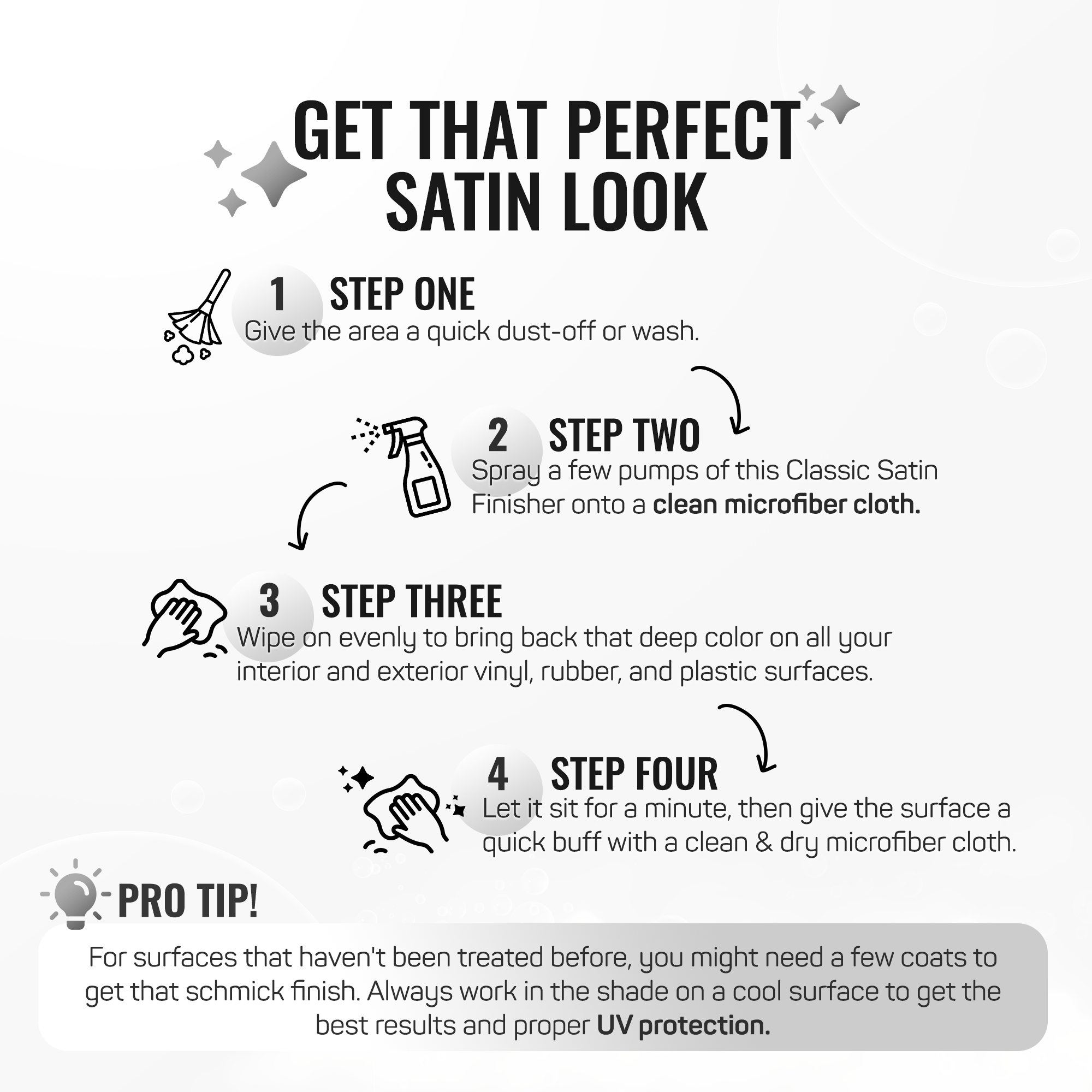 CLASSIC SATIN FINISHER