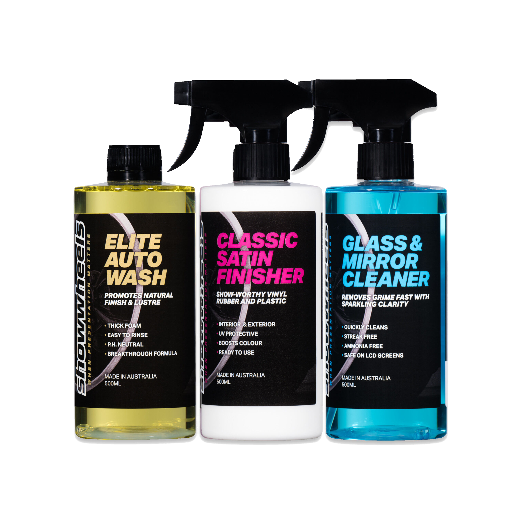 WASH, FINISHER & GLASS