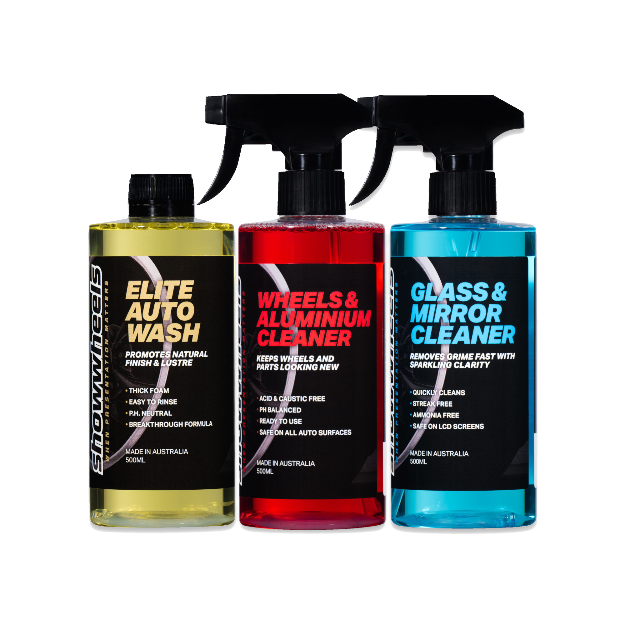 WASH, WHEELS & GLASS